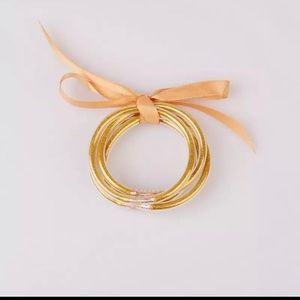 Children's Gold Jelly Bangle